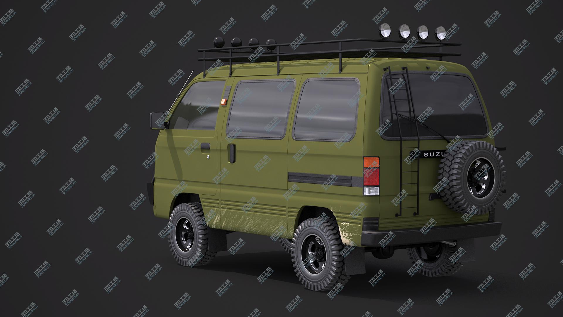 images/goods_img/20210319/3D Suzuki Carry 4x4 model/4.jpg